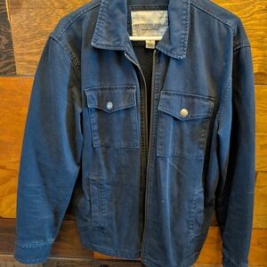American Eagle Outfitters Men's Blue Jacket
